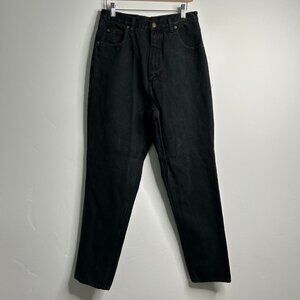 90’s vintage black denim size 16 by High Sierra 100% cotton made in Hong Kong